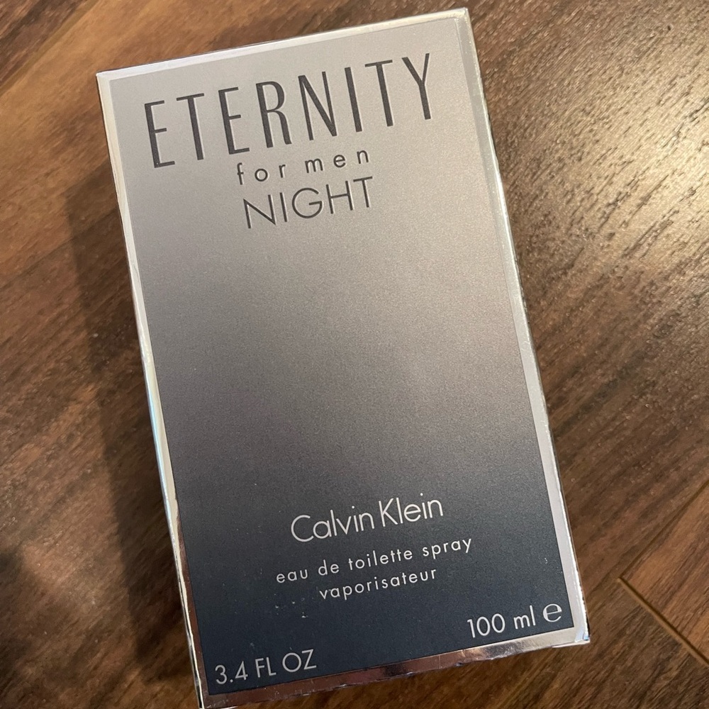 Eternity Night By Calvin Klein Men Cologne 3.4 oz Eau De Toilette Spray